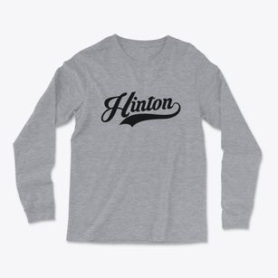 Hinton Iowa Vintage Team Light Soft Long Sleeve T-Shirt