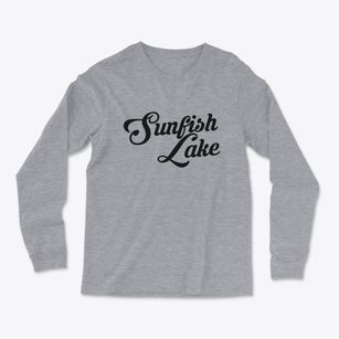 Sunfish Lake Minnesota Vintage Team Light Soft Long Sleeve T-Shirt