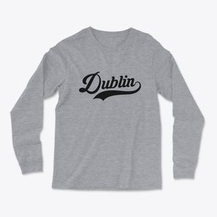 Dublin North Carolina Vintage Team Light Soft Long Sleeve T-Shirt