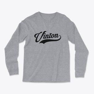 Vinton Ohio Vintage Team Light Soft Long Sleeve T-Shirt
