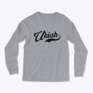 Ukiah Oregon Vintage Team Light Soft Long Sleeve T-Shirt