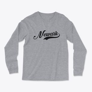 Newark New York Vintage Team Light Soft Long Sleeve T-Shirt