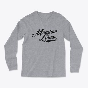 Meadow Lakes Alaska Vintage Team Light Soft Long Sleeve T-Shirt