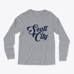 Scott City Kansas Vintage Team Light Soft Long Sleeve T-Shirt