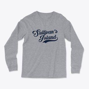 Sullivan's Island South Carolina Vintage Team Light Soft Long Sleeve T-Shirt
