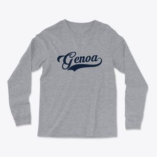Genoa New York Vintage Team Light Soft Long Sleeve T-Shirt