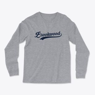 Brookwood Alabama Vintage Team Light Soft Long Sleeve T-Shirt