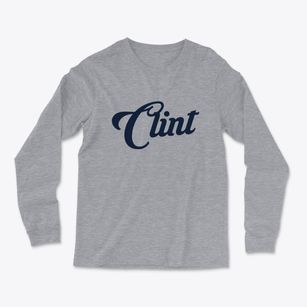 Clint Texas Vintage Team Light Soft Long Sleeve T-Shirt