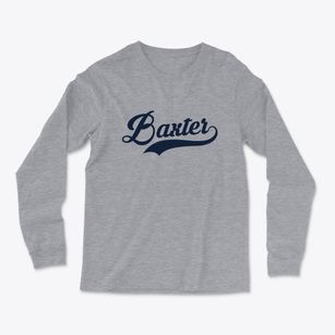 Baxter Iowa Vintage Team Light Soft Long Sleeve T-Shirt