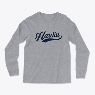 Hardin Texas Vintage Team Light Soft Long Sleeve T-Shirt