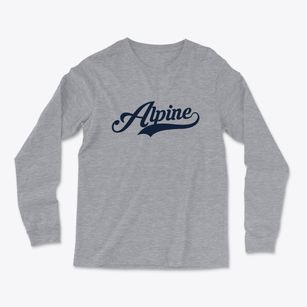 Alpine Wyoming Vintage Team Light Soft Long Sleeve T-Shirt