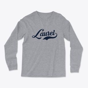 Laurel Mississippi Vintage Team Light Soft Long Sleeve T-Shirt