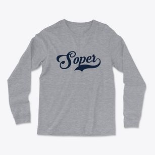 Soper Oklahoma Vintage Team Light Soft Long Sleeve T-Shirt