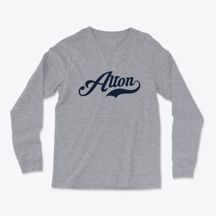 Alton Indiana Vintage Team Light Soft Long Sleeve T-Shirt