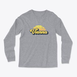 Vienna New York Sublime Sunset Light Soft Long Sleeve T-Shirt