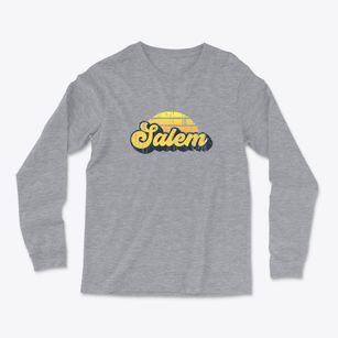 Salem Massachusetts Sublime Sunset Light Soft Long Sleeve T-Shirt