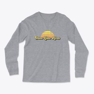 China Lake Acres California Sublime Sunset Light Soft Long Sleeve T-Shirt
