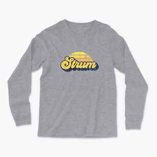 Strum Wisconsin Sublime Sunset Light Soft Long Sleeve T-Shirt