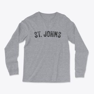 St. Johns Michigan Timeless Retro Light Soft Long Sleeve T-Shirt