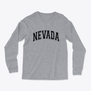 Nevada Iowa Varsity Light Soft Long Sleeve T-Shirt