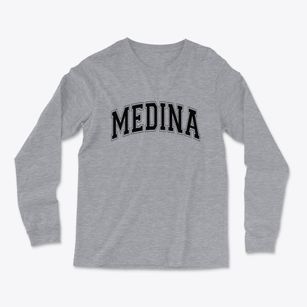 Medina Washington Varsity Light Soft Long Sleeve T-Shirt