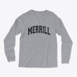 Merrill Iowa Varsity Light Soft Long Sleeve T-Shirt