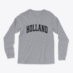 Holland Vermont Varsity Light Soft Long Sleeve T-Shirt