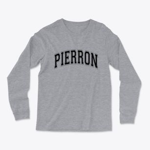 Pierron Illinois Varsity Light Soft Long Sleeve T-Shirt