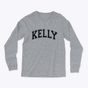 Kelly North Carolina Varsity Light Soft Long Sleeve T-Shirt