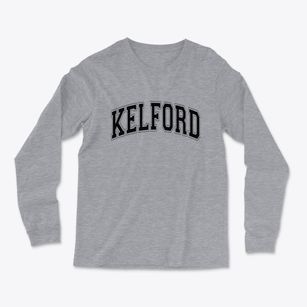 Kelford North Carolina Varsity Light Soft Long Sleeve T-Shirt