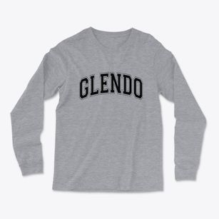 Glendo Wyoming Varsity Light Soft Long Sleeve T-Shirt
