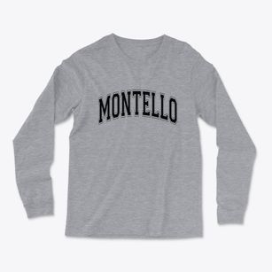 Montello Nevada Varsity Light Soft Long Sleeve T-Shirt