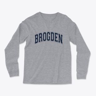 Brogden North Carolina Varsity Light Soft Long Sleeve T-Shirt