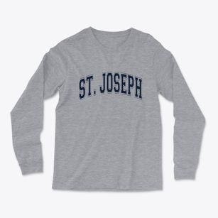 St. Joseph Louisiana Varsity Light Soft Long Sleeve T-Shirt