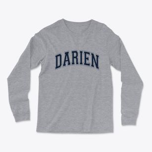Darien Illinois Varsity Light Soft Long Sleeve T-Shirt