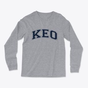 Keo Arkansas Varsity Light Soft Long Sleeve T-Shirt