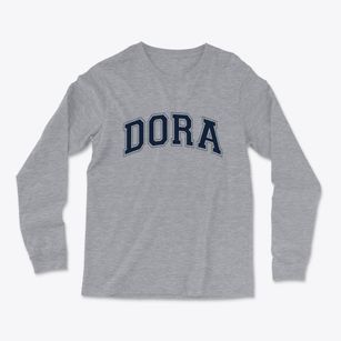 Dora New Mexico Varsity Light Soft Long Sleeve T-Shirt