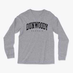 Dunwoody Georgia Urban Vibe Light Soft Long Sleeve T-Shirt