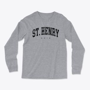 St. Henry Ohio Urban Vibe Light Soft Long Sleeve T-Shirt