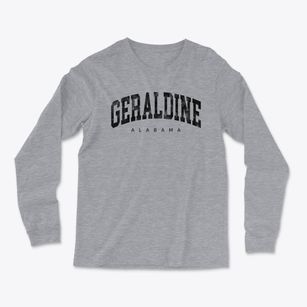 Geraldine Alabama Urban Vibe Light Soft Long Sleeve T-Shirt