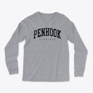 Penhook Virginia Urban Vibe Light Soft Long Sleeve T-Shirt