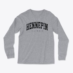 Hennepin Illinois Urban Vibe Light Soft Long Sleeve T-Shirt