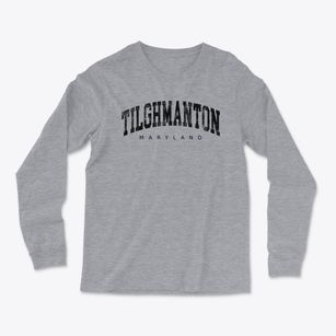 Tilghmanton Maryland Urban Vibe Light Soft Long Sleeve T-Shirt