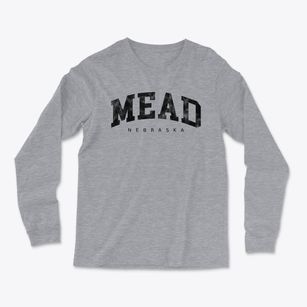 Mead Nebraska Urban Vibe Light Soft Long Sleeve T-Shirt