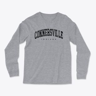 Connersville Indiana Urban Vibe Light Soft Long Sleeve T-Shirt