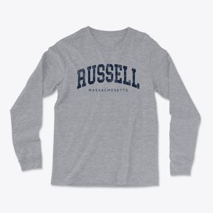 Russell Massachusetts Urban Vibe Light Soft Long Sleeve T-Shirt
