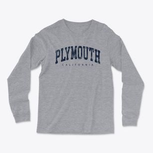 Plymouth California Urban Vibe Light Soft Long Sleeve T-Shirt