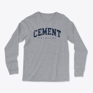 Cement Oklahoma Urban Vibe Light Soft Long Sleeve T-Shirt