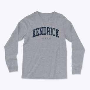 Kendrick Idaho Urban Vibe Light Soft Long Sleeve T-Shirt