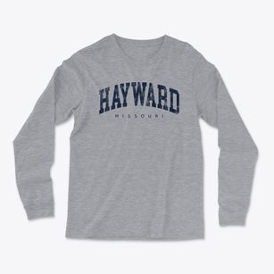 Hayward Missouri Urban Vibe Light Soft Long Sleeve T-Shirt